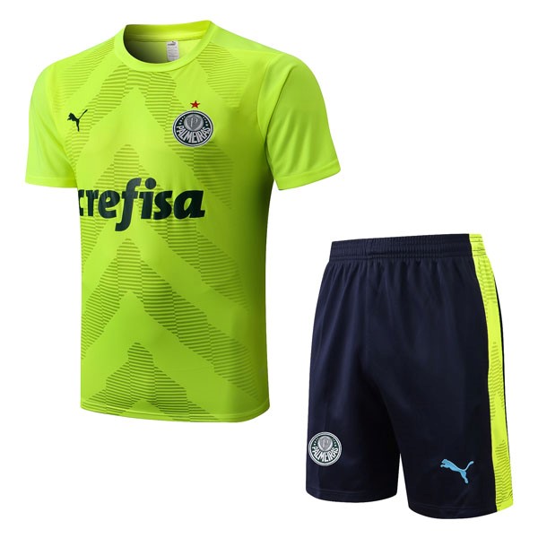 Trainingsshirt Palmeiras Komplett-Set 2022-23 Grün